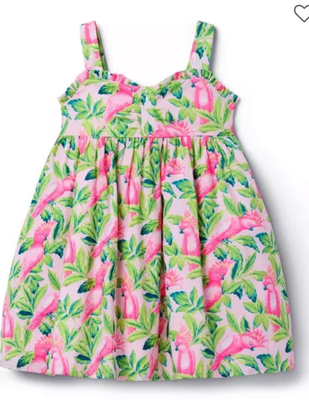 Janie and Jack Tropical Bird Sundress